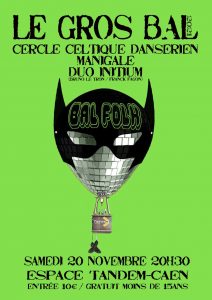 Affiche Le Gros Bal 2021