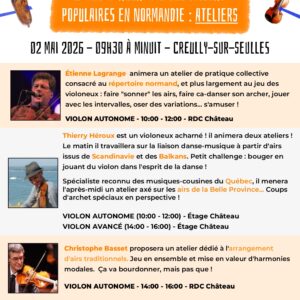1ères Rencontres des Violons Populaires en Normandie